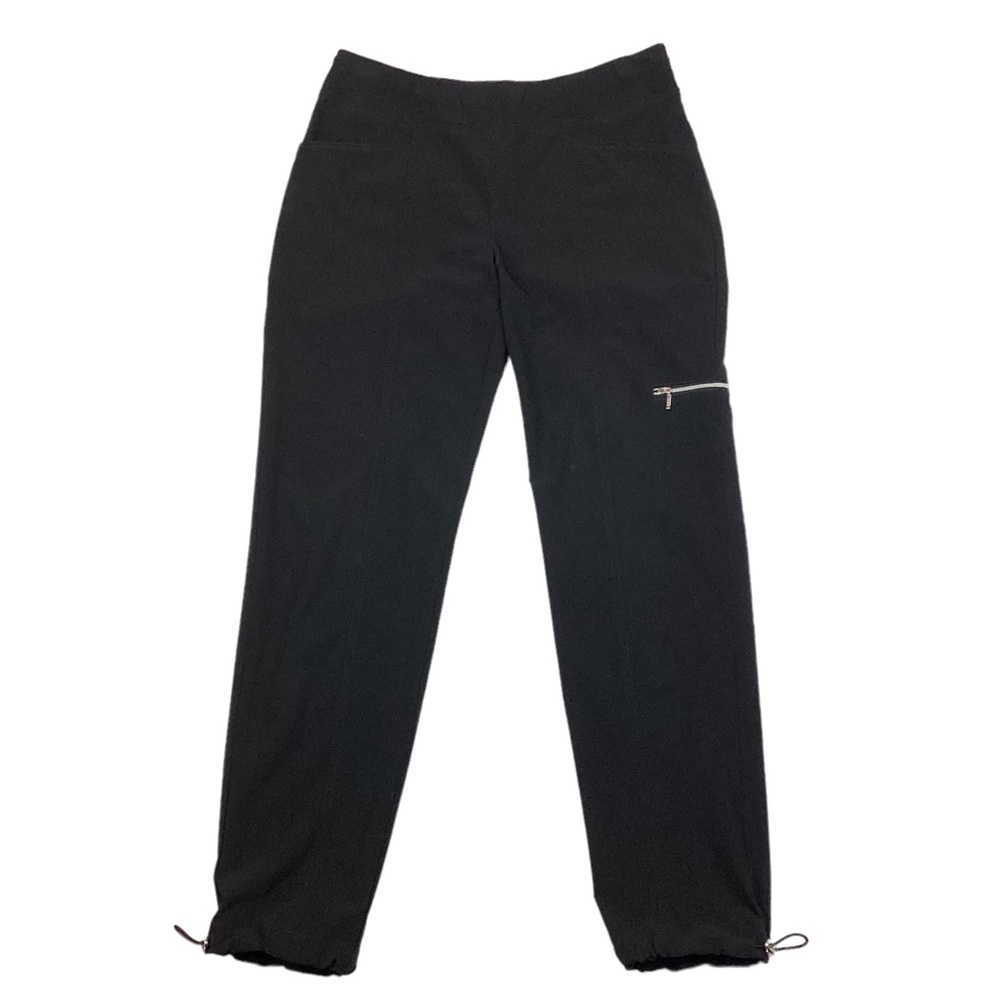 Zenergy by Chico’s Casual Ankle Slack Pants Black